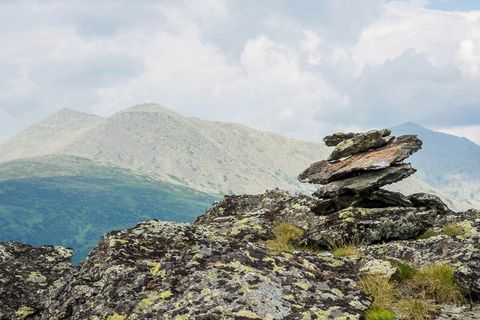 Хребет Тулымский Камень, высшая точка Пермского края.